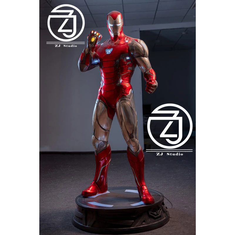 《私人定制》钢铁侠MK85等身雕像装饰摆件