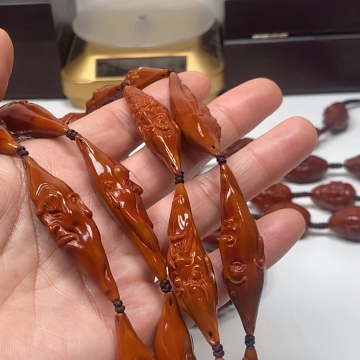 无***醉橄榄核吊坠橄榄核