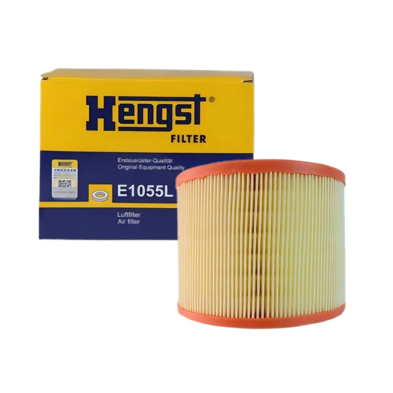 汉格斯特Hengst空气滤芯E1055L适配奥迪A6/A7、大众辉昂2.0T