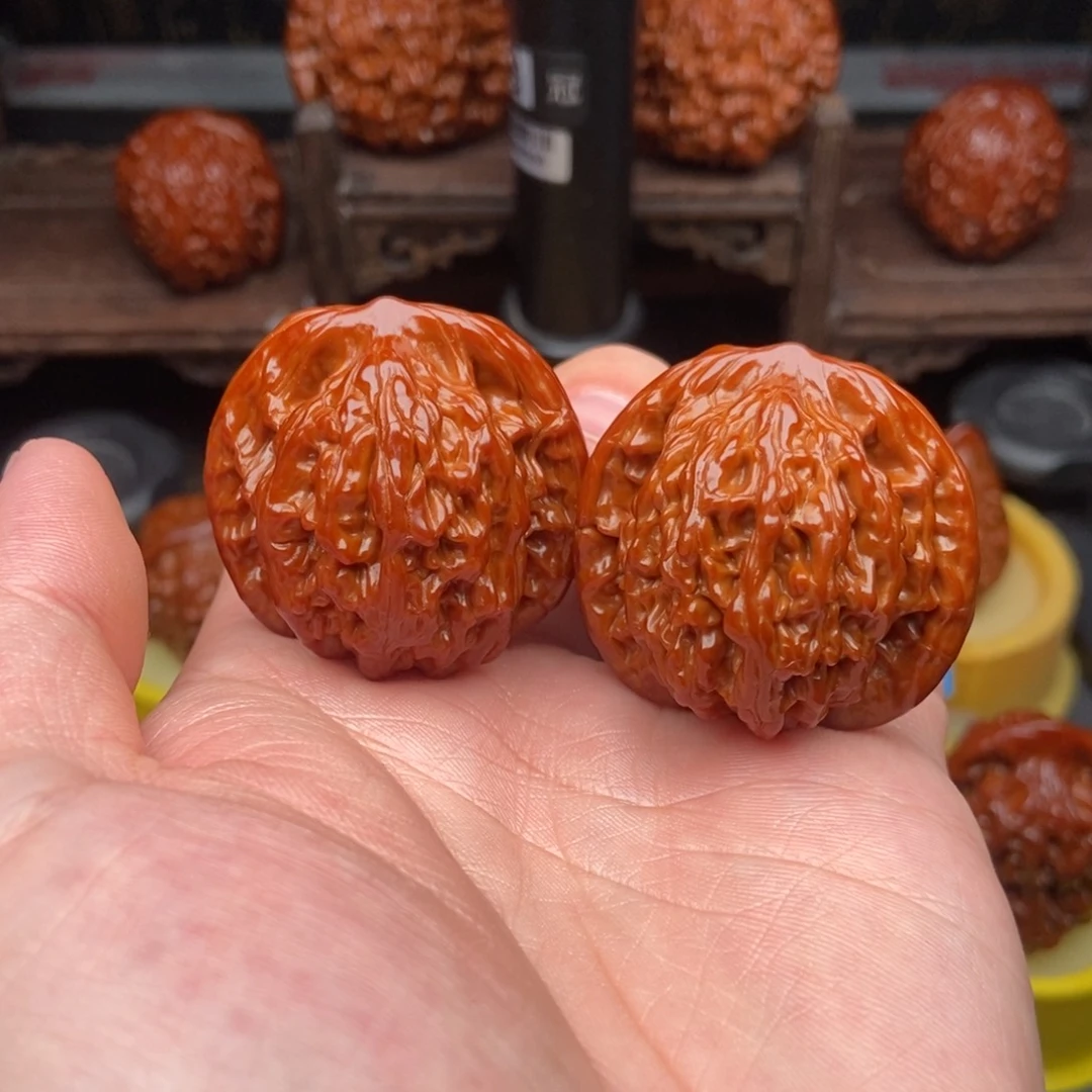 吊坠文玩核桃40虎