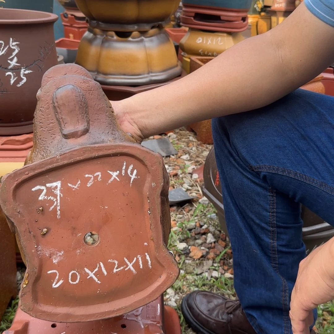 紫砂花盆紫砂花盆花盆盆景盆栽