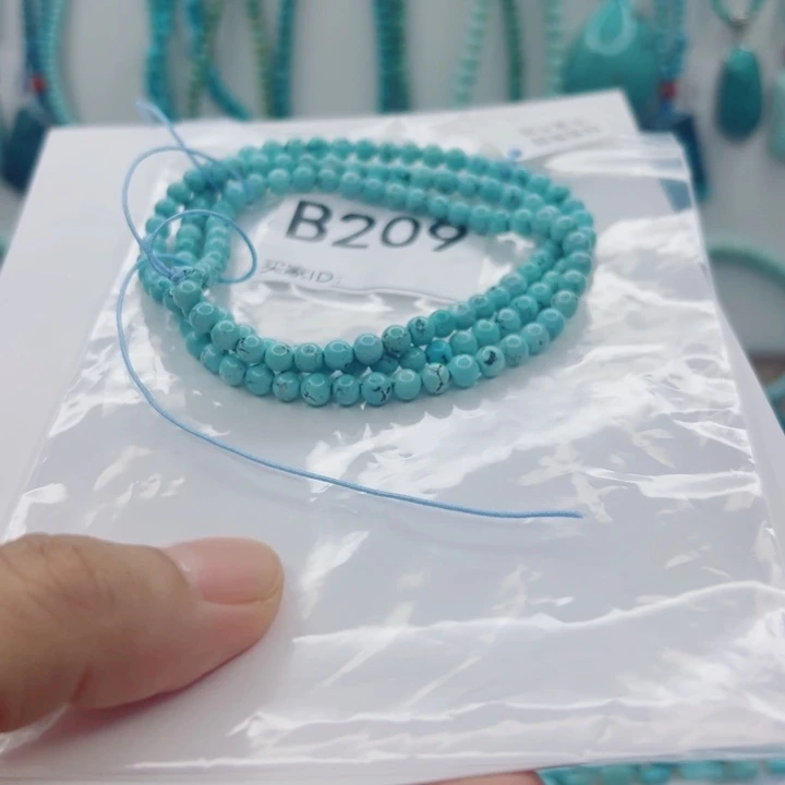 绿松石未镶嵌颈饰