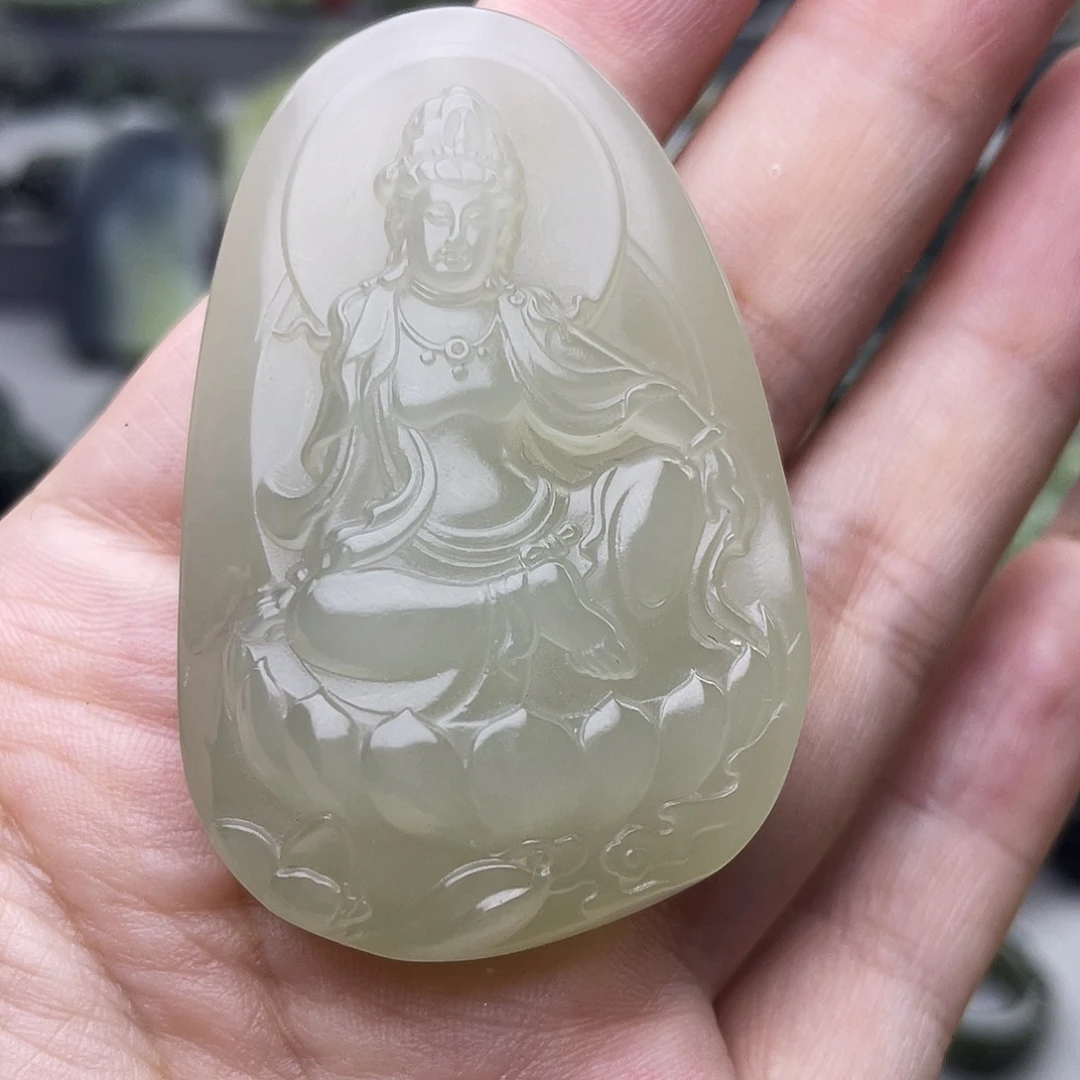 颈饰未镶嵌和田玉
