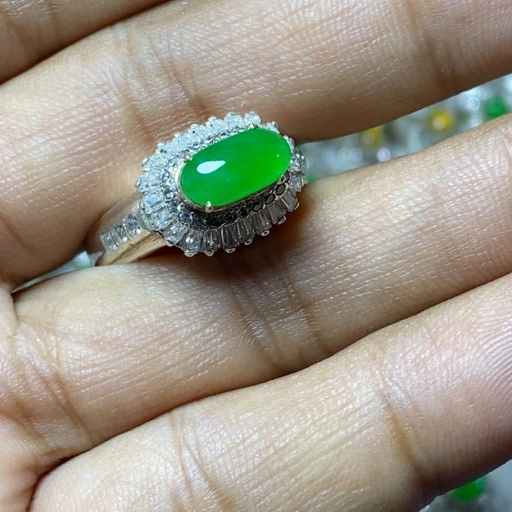定制翡翠未镶嵌天然缅甸翡翠A货