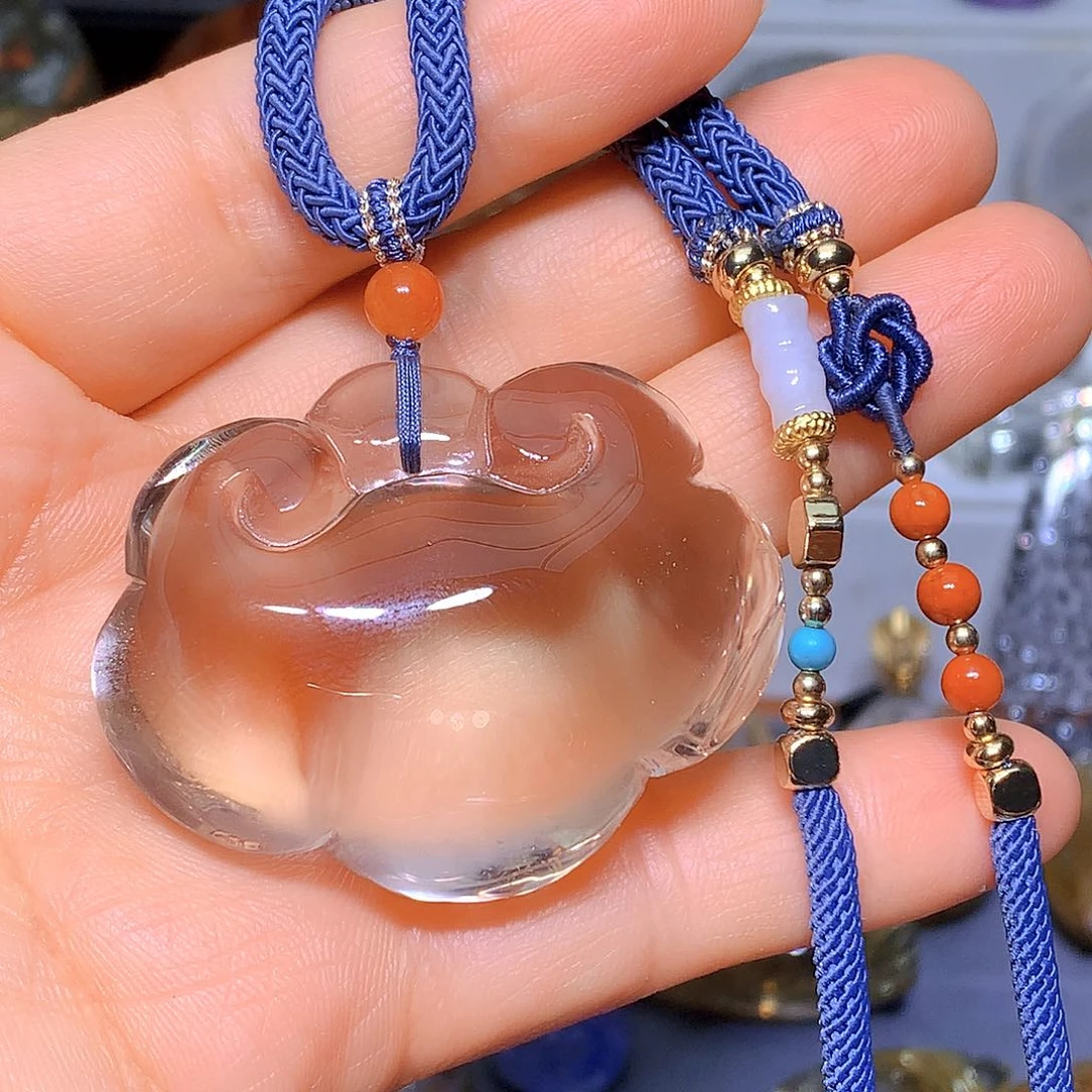 水晶吊坠未镶嵌天然吊坠