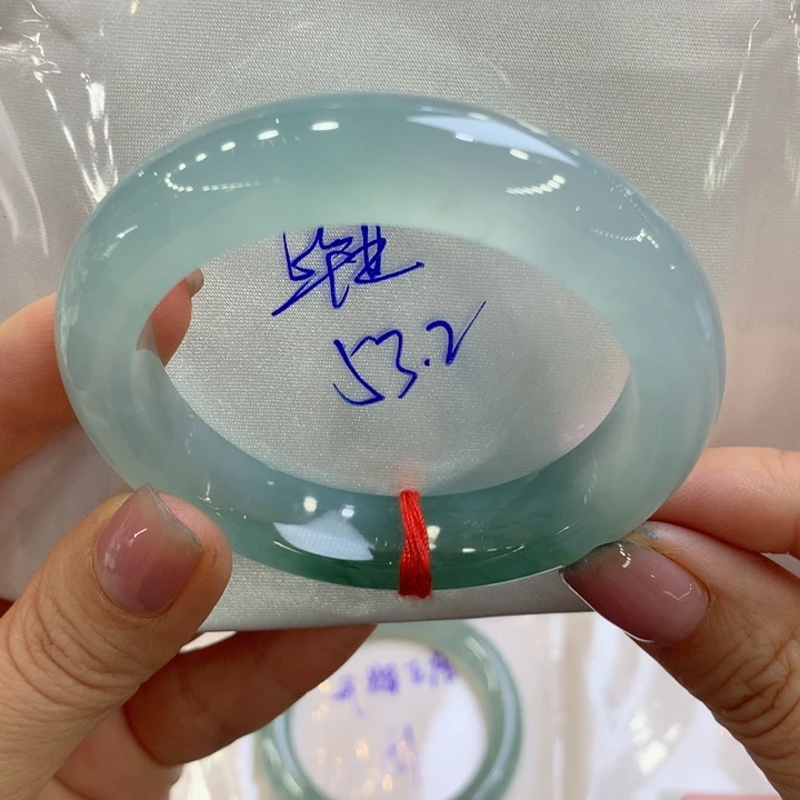 未镶嵌手镯翡翠翡翠手镯53.2正圈