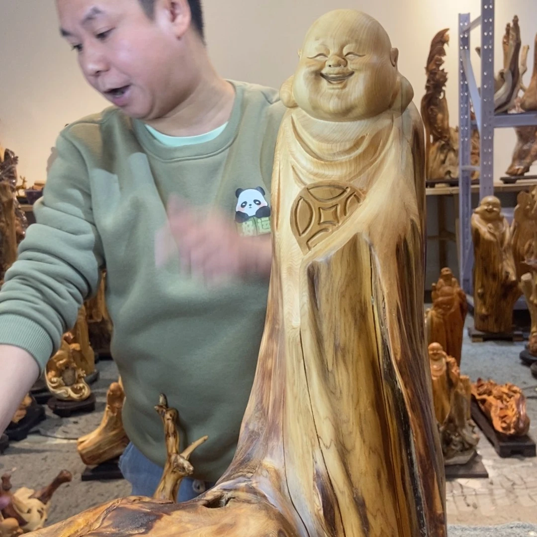 柏木（崖柏）太行崖柏根雕摆件