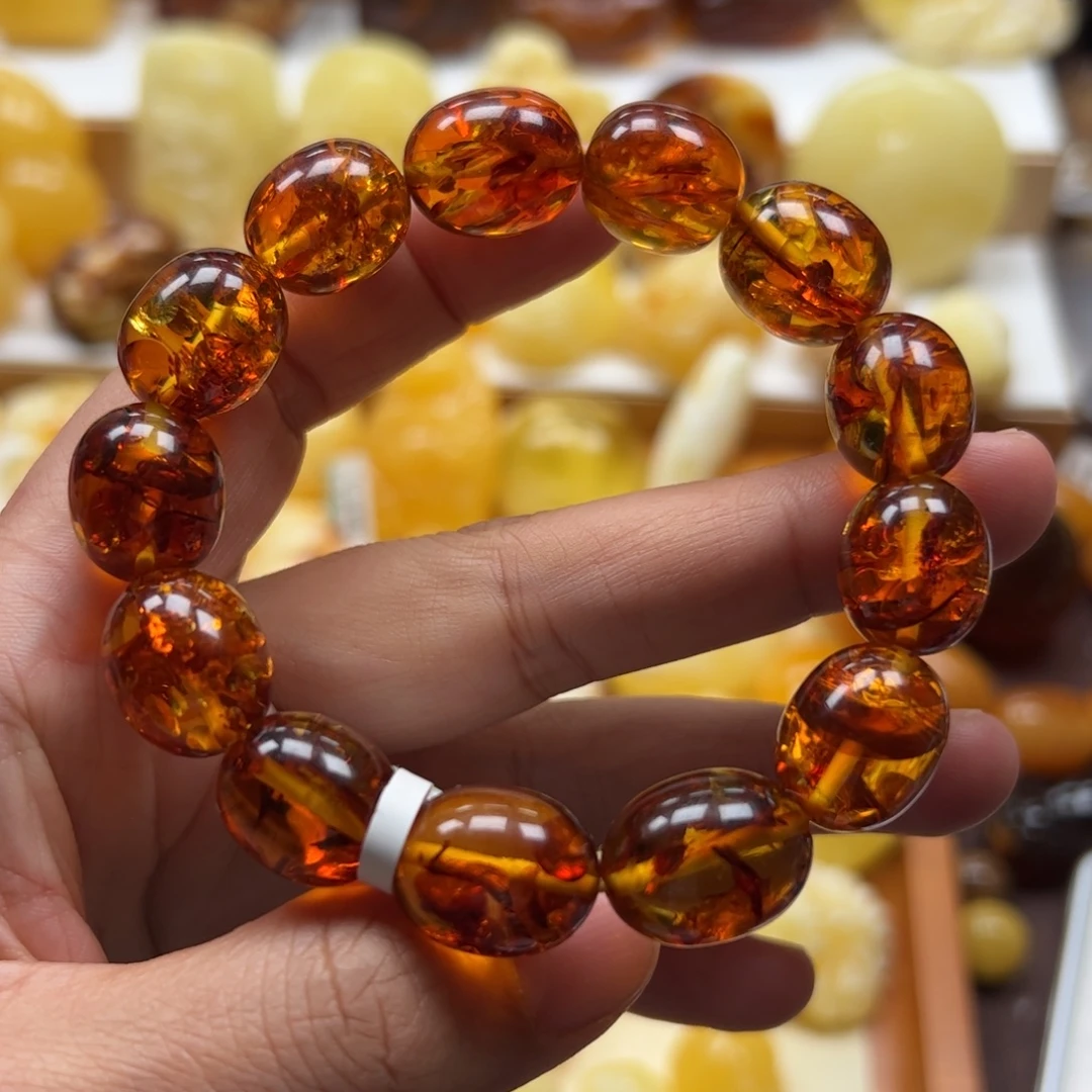 琥珀未镶嵌珠宝奇石