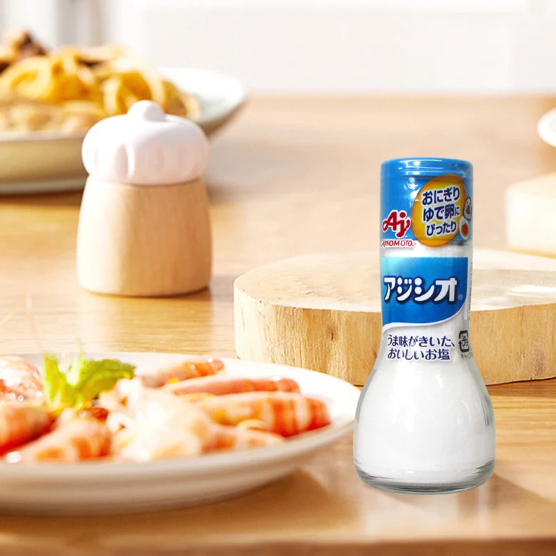 日本味之素海盐辅食拌饭料增鲜增味食用盐110g