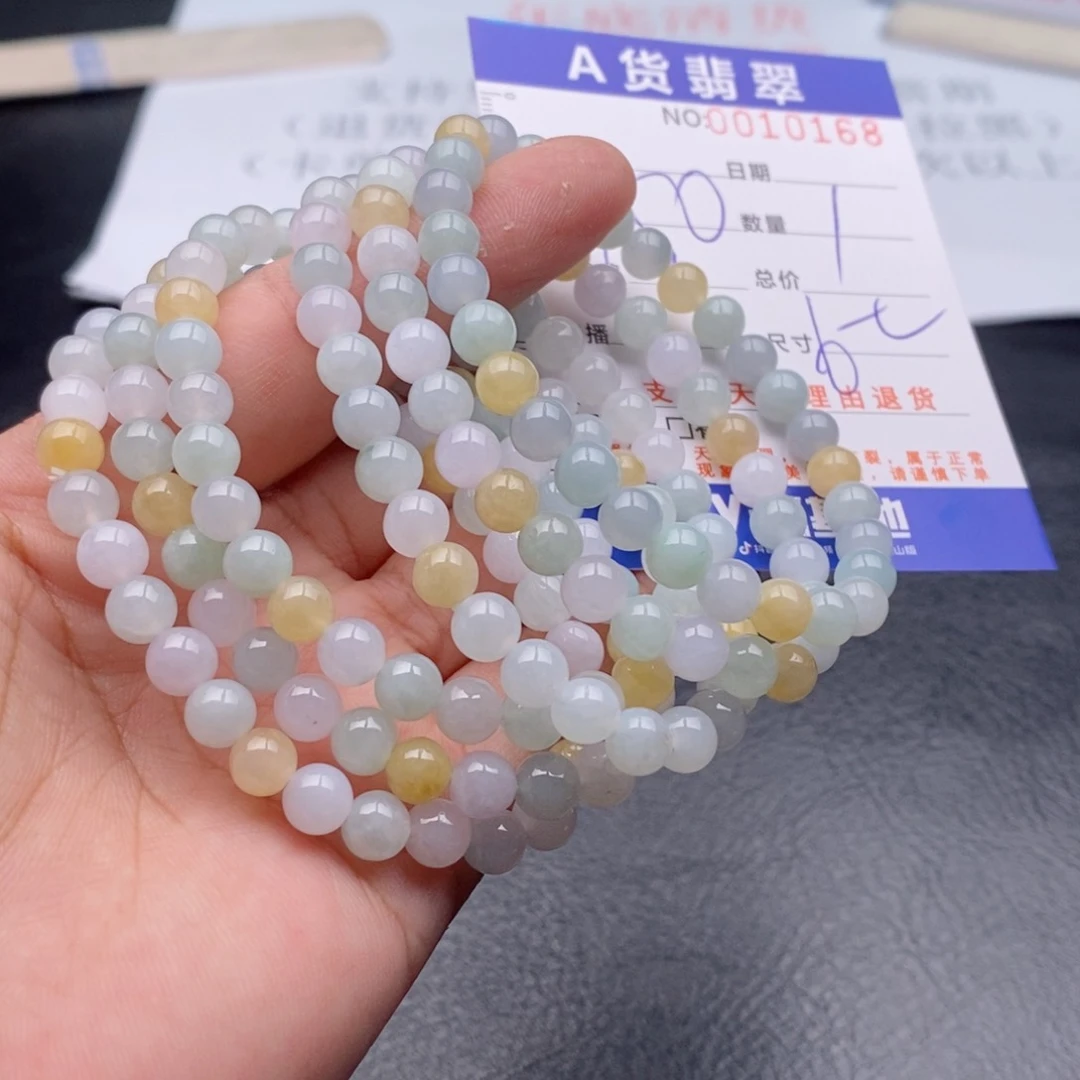 未镶嵌手链翡翠多样性