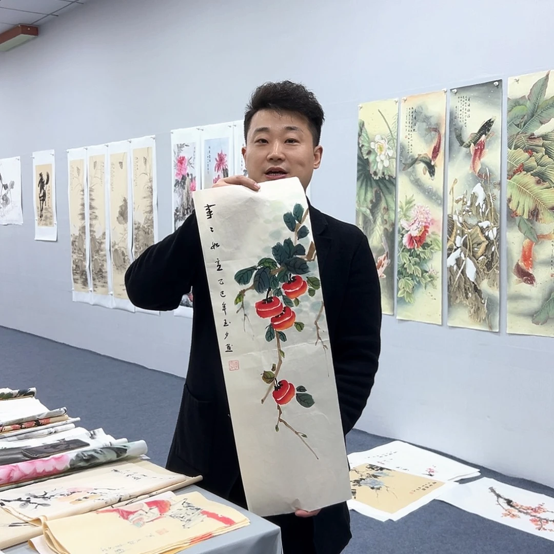 国画国画作品宣纸纯手绘