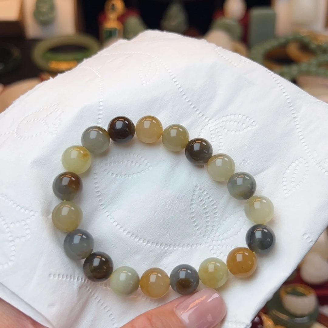 和田玉手串未镶嵌