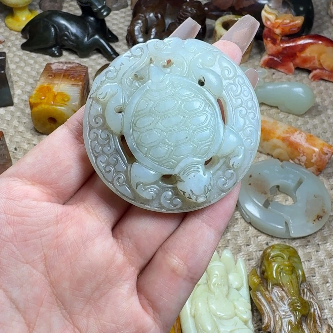 吊坠白玉菩提挂件
