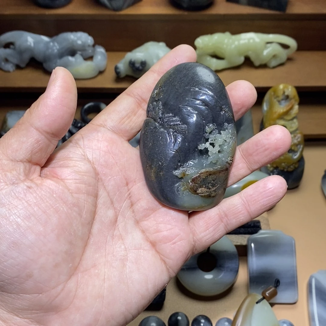 未镶嵌和田玉把件