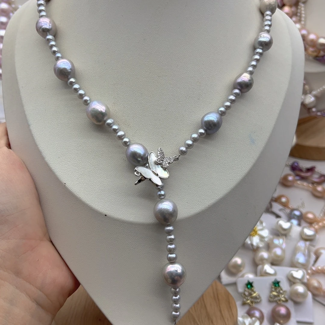 淡水珍珠未镶嵌颈饰