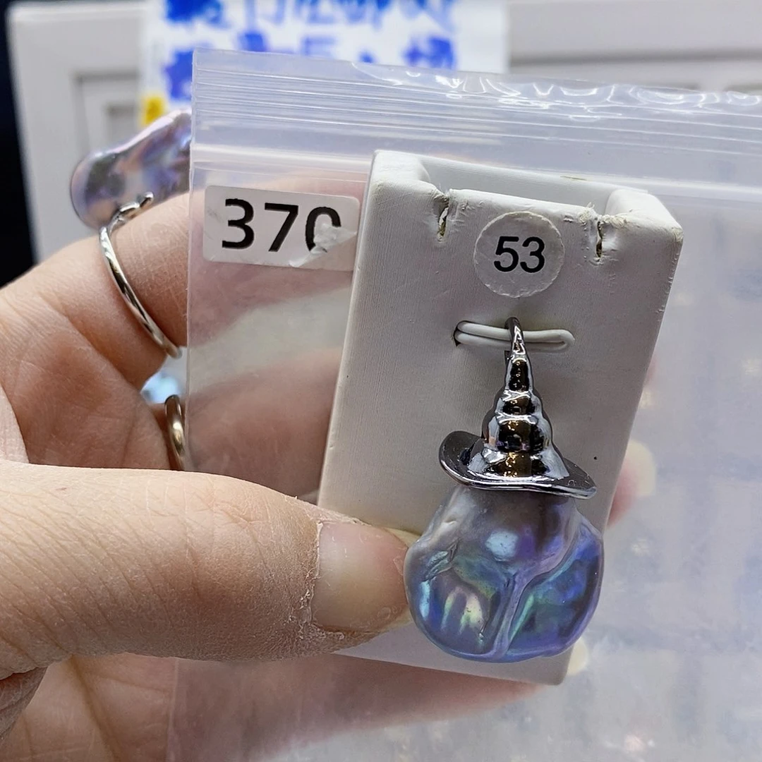 颈饰合金淡水珍珠