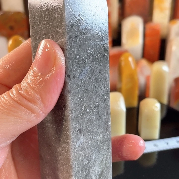 寿山石印石鹤*福寿山石印石