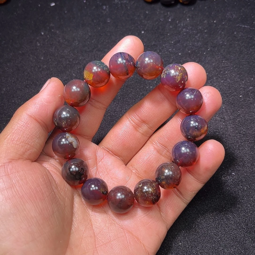 未镶嵌琥珀手串缅甸琥珀123