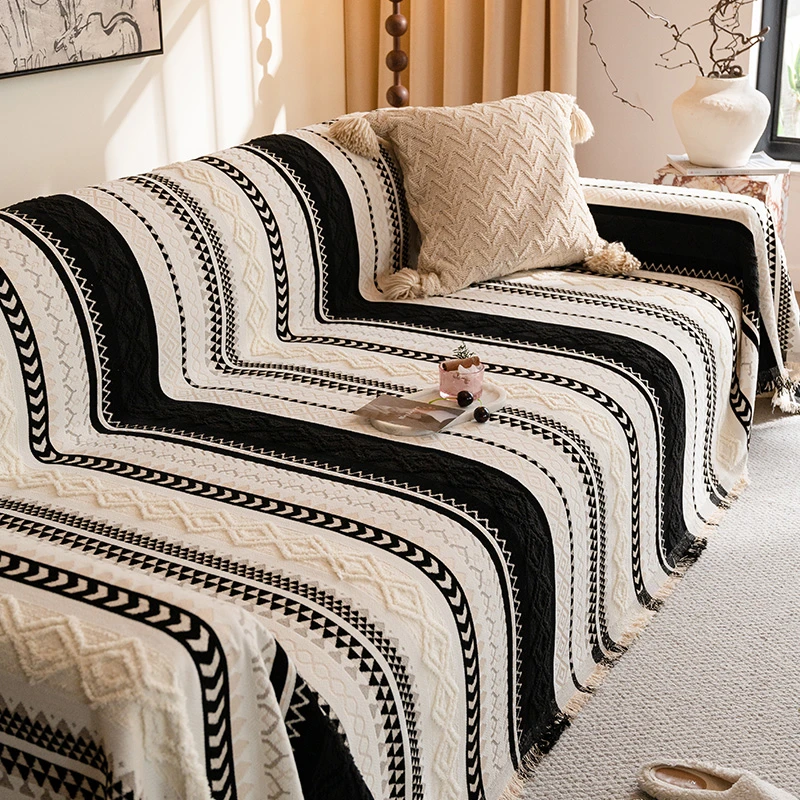 高级感沙发巾2025新款四季通用防猫抓沙发盖布一整张全盖沙发坐垫