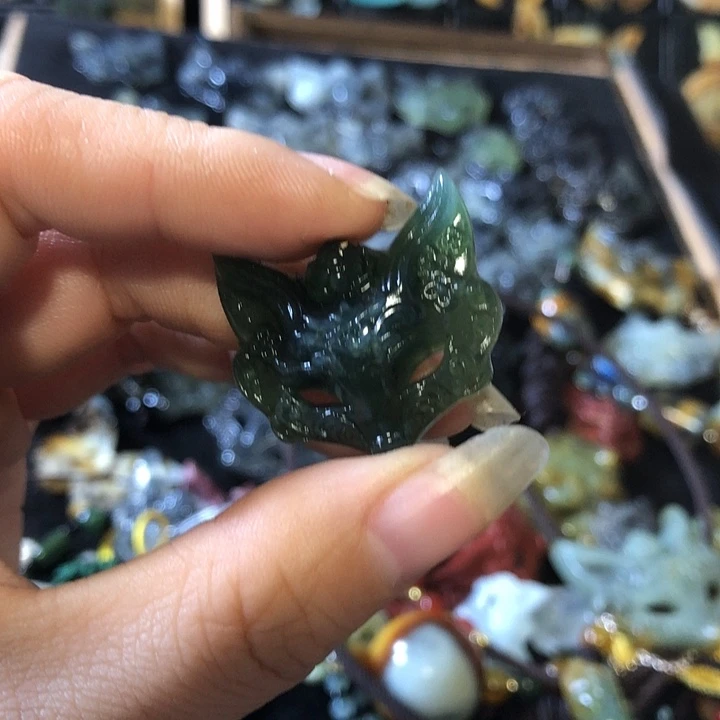 岫玉未镶嵌岫玉手镯