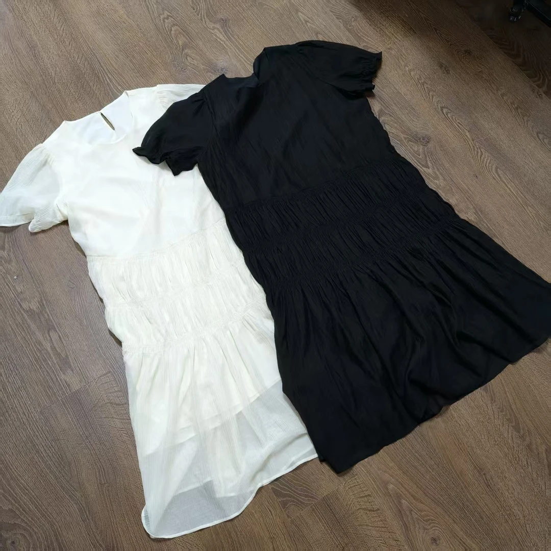 定制不支持7天无理由莱赛尔气质夏季连衣裙9776