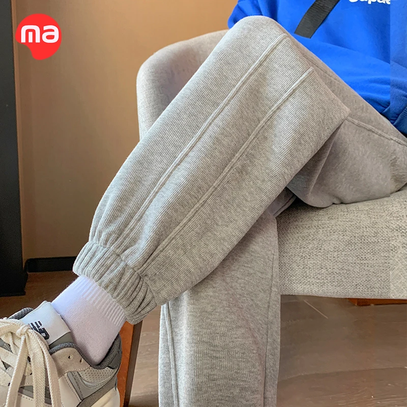 西瓜妈妈孕妇裤子秋冬外穿宽松运动休闲裤秋冬长裤卫裤孕妇装冬装