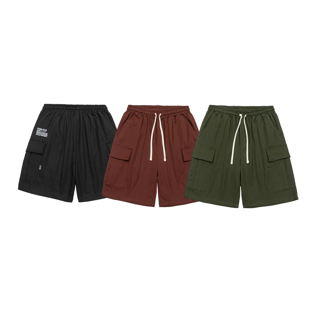 潮牌大码男装夏季上新加肥加大透气百搭显瘦工装短裤