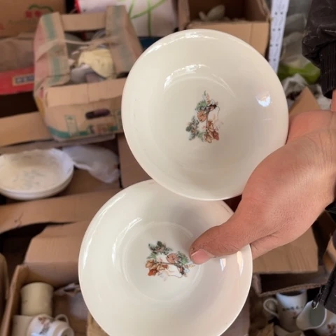 摆件陶瓷摆件盘子碗啥都有