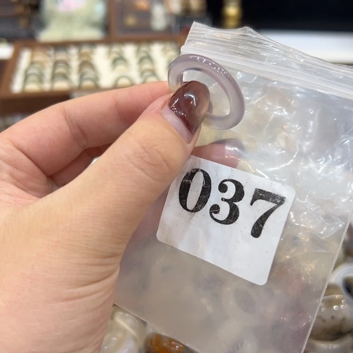 玛瑙/玉髓合金戒指37港20