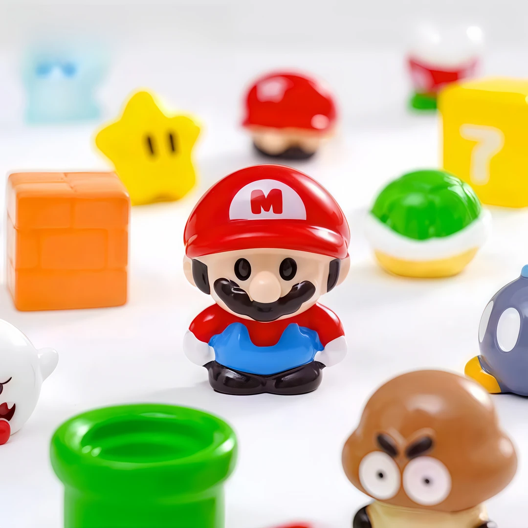 【双许愿超级马里奥】拖鞋DIY树脂立体摆件车载装饰奶油胶配件