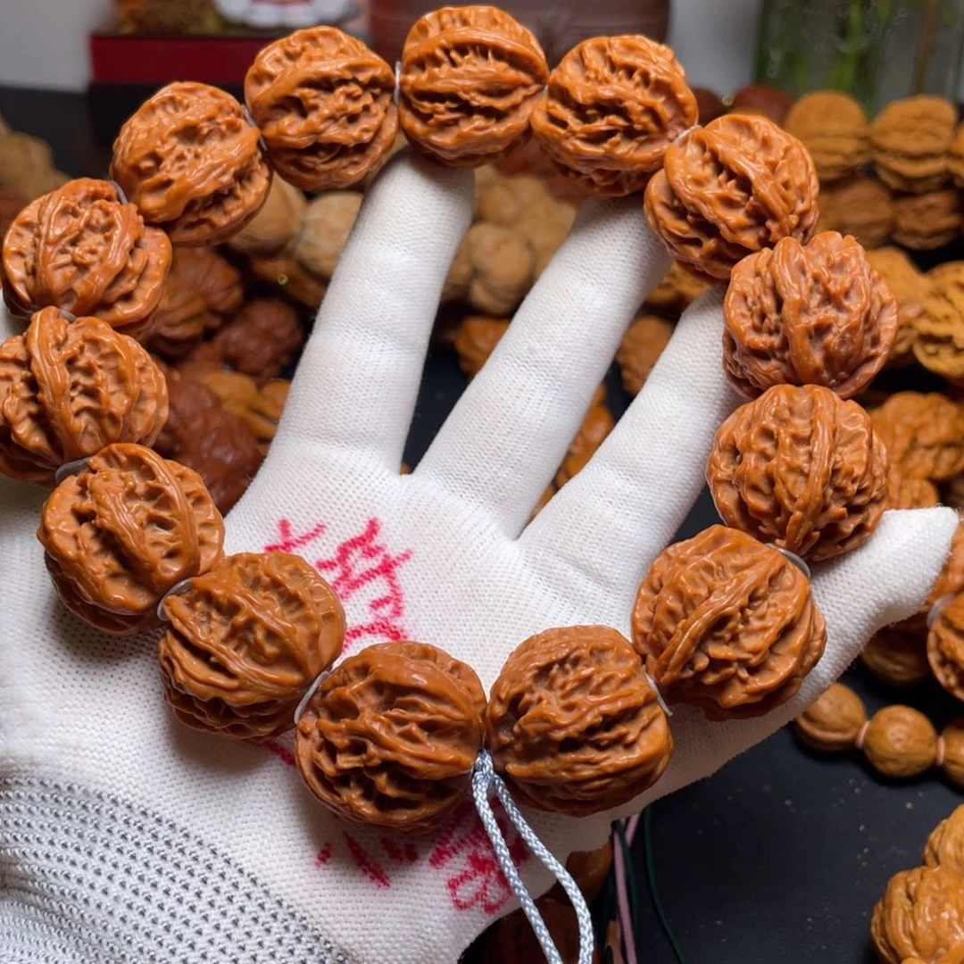 文玩核桃手串龙脊