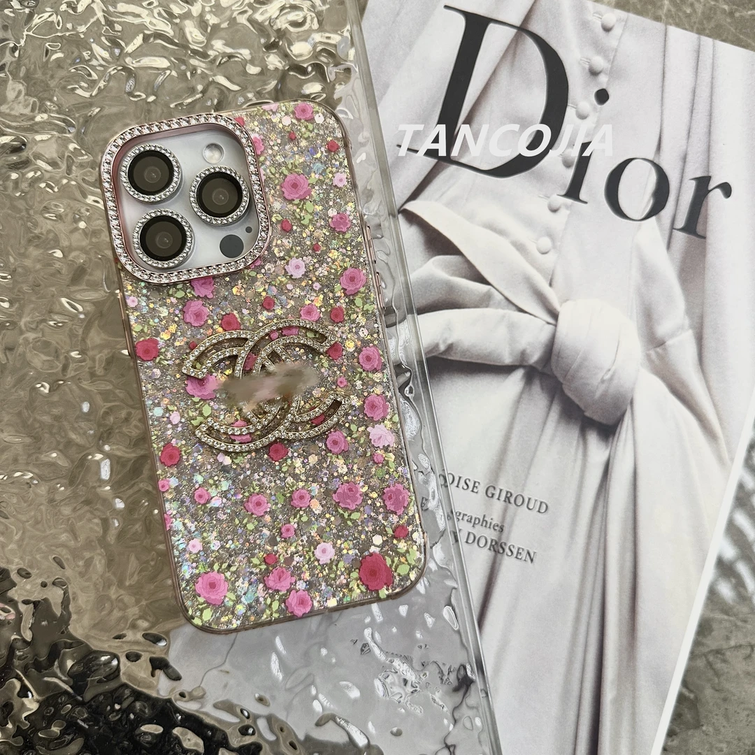 【春日碎花】高级感ins轻奢小众适用于苹果16promax/15/14/13手机壳