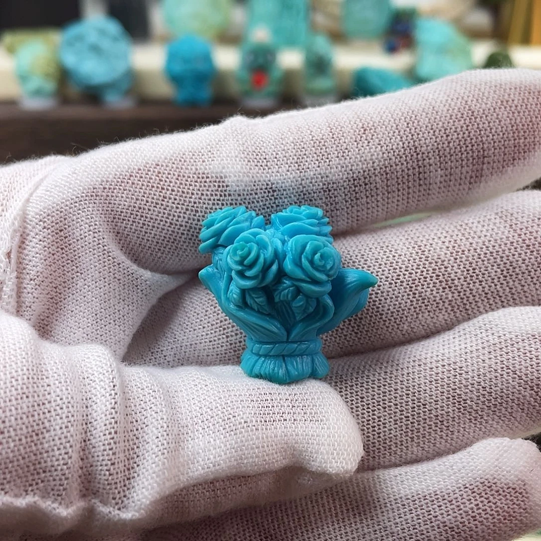 绿松石未镶嵌配饰