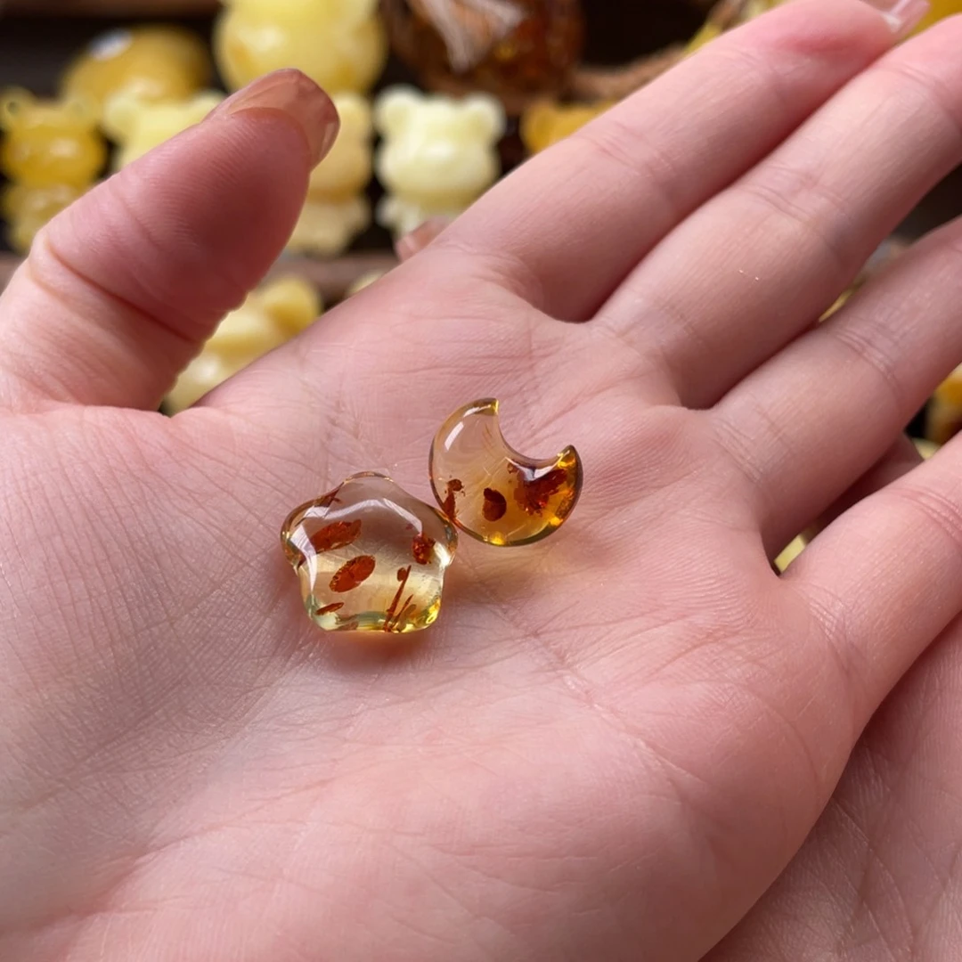 琥珀珠宝奇石未镶嵌潇*