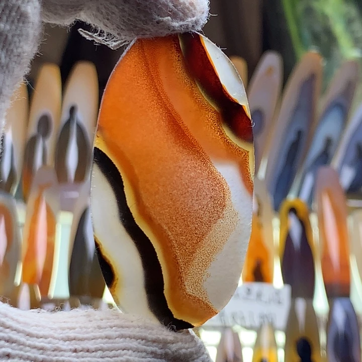 玛瑙/玉髓颈饰未镶嵌117