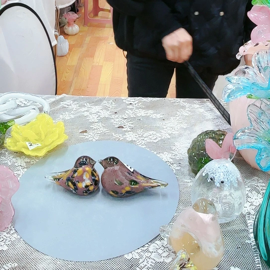 福利不退不换琉璃花瓶艺术品