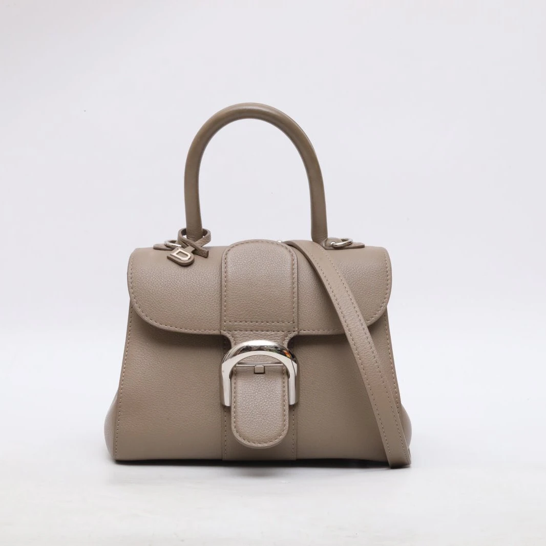 99新 Delvaux/德尔沃 小花6枫 德尔沃 brilliant mini 手提包