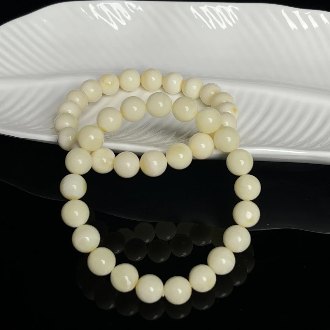 骨瓷白蜡手串C4003多样性发其一