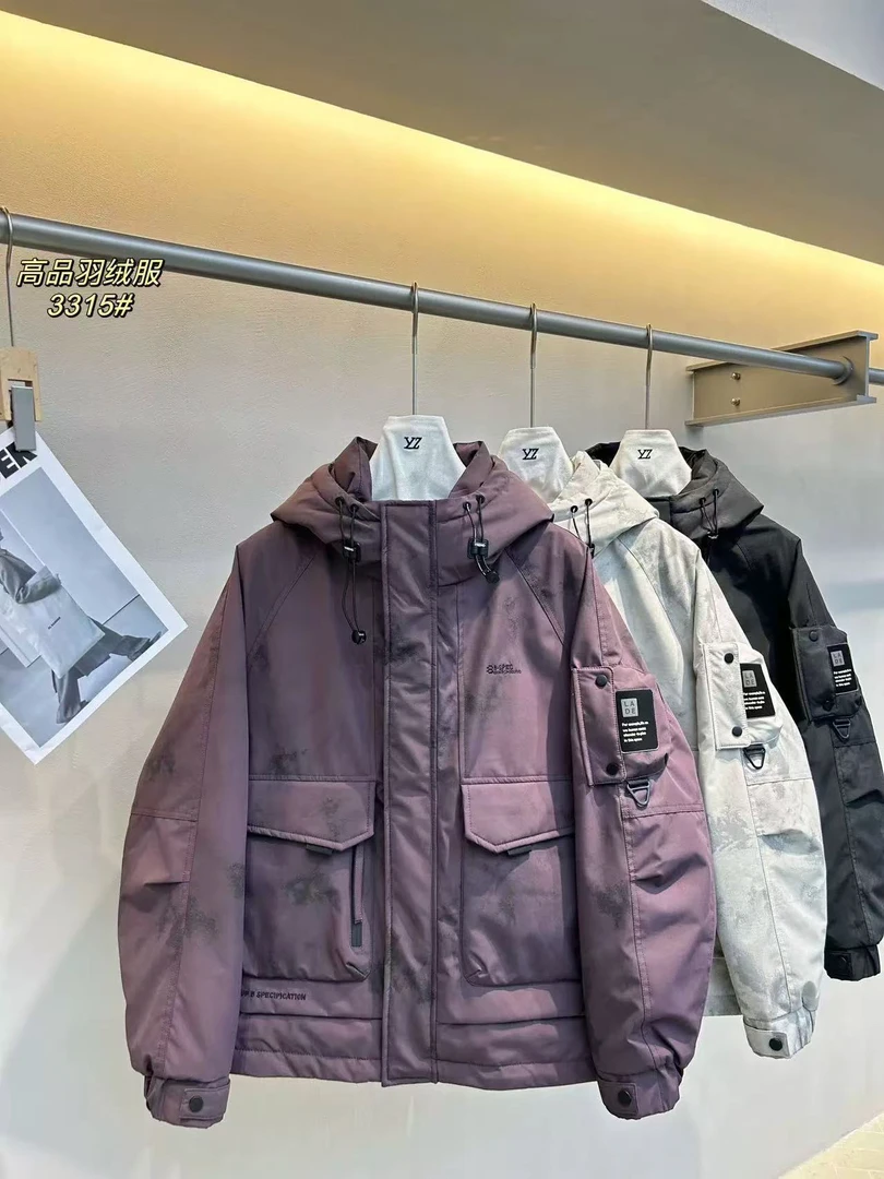 【3315】冬季保暖时尚休闲百搭保暖加厚外套3315*羽