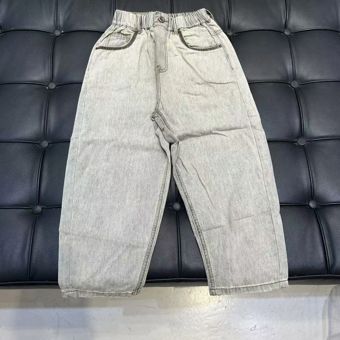 杭州六小六正版 BY LIUXIAOLIU秋季儿童牛仔裤7124