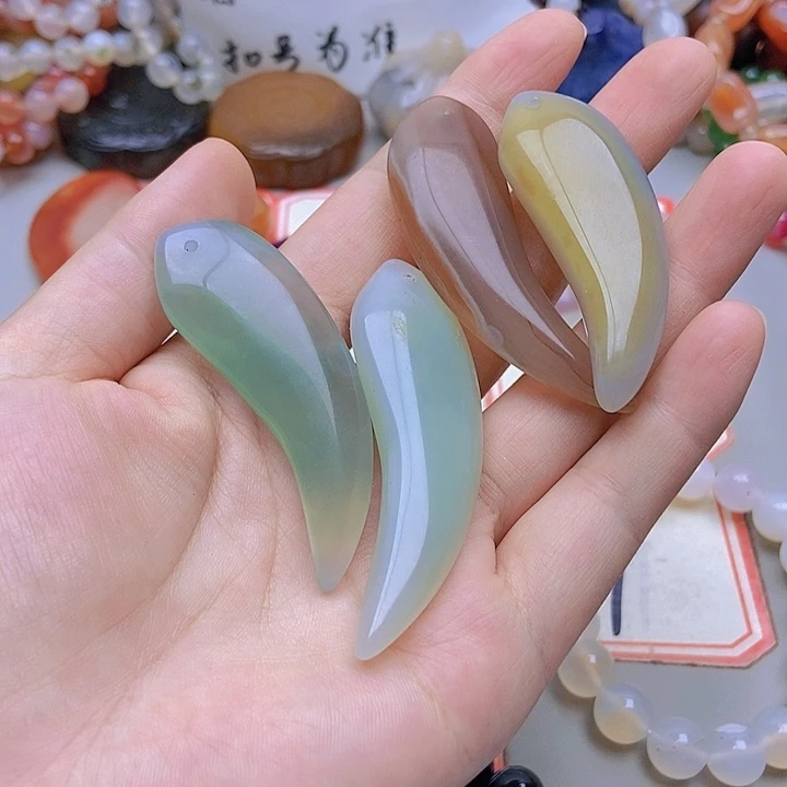 【闪购商品】未镶嵌玛瑙/玉髓珠宝半成品梦*