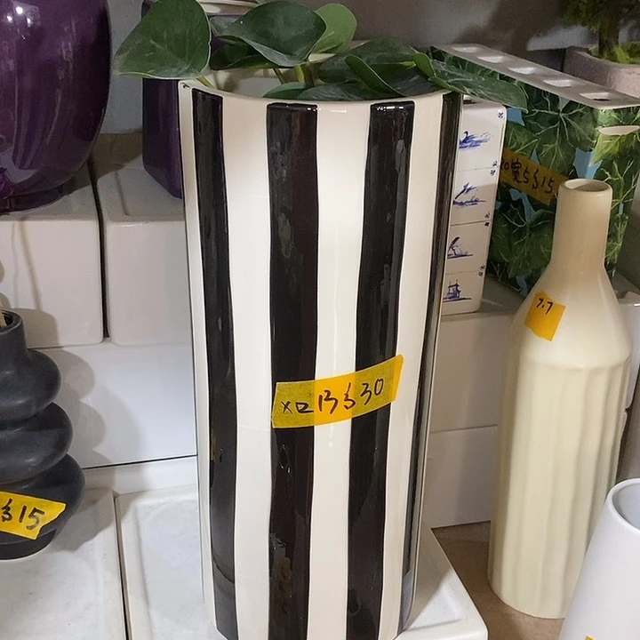 陶摆件陶盆有孔 瑕疵介意勿拍