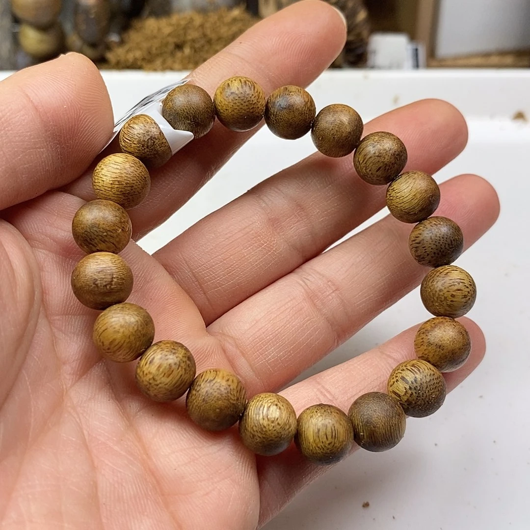 沉香手串乌身规格1.0-7