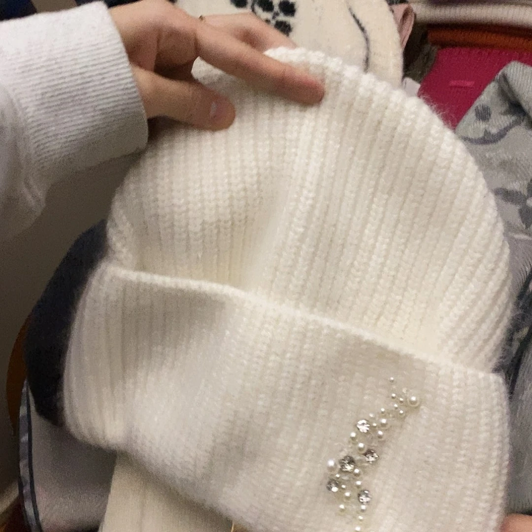 兔毛冬季新款韩版帽子