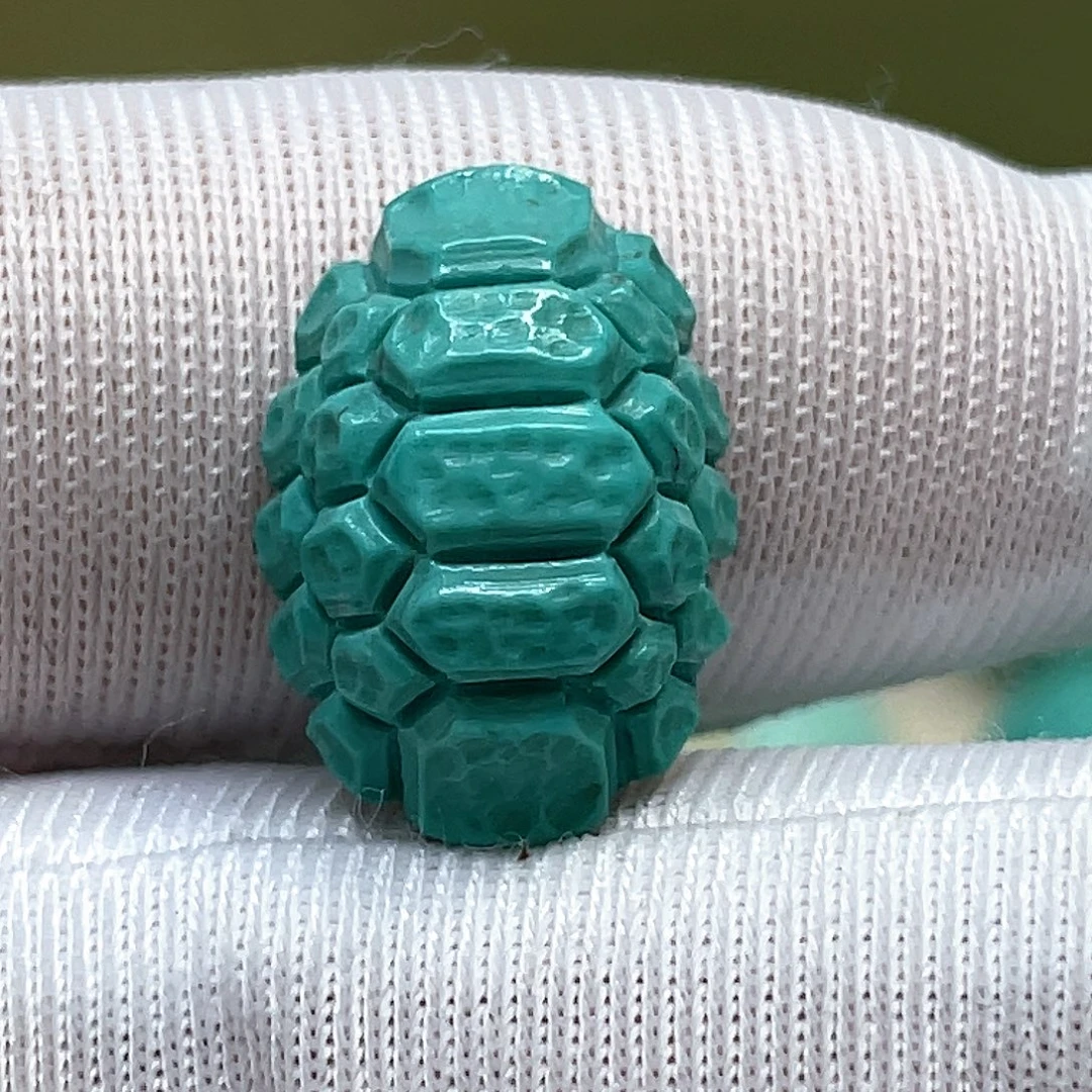 绿松石未镶嵌挂件