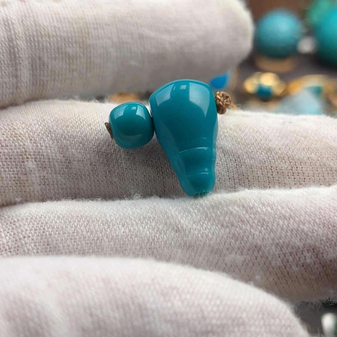 绿松石未镶嵌绿松石6mm