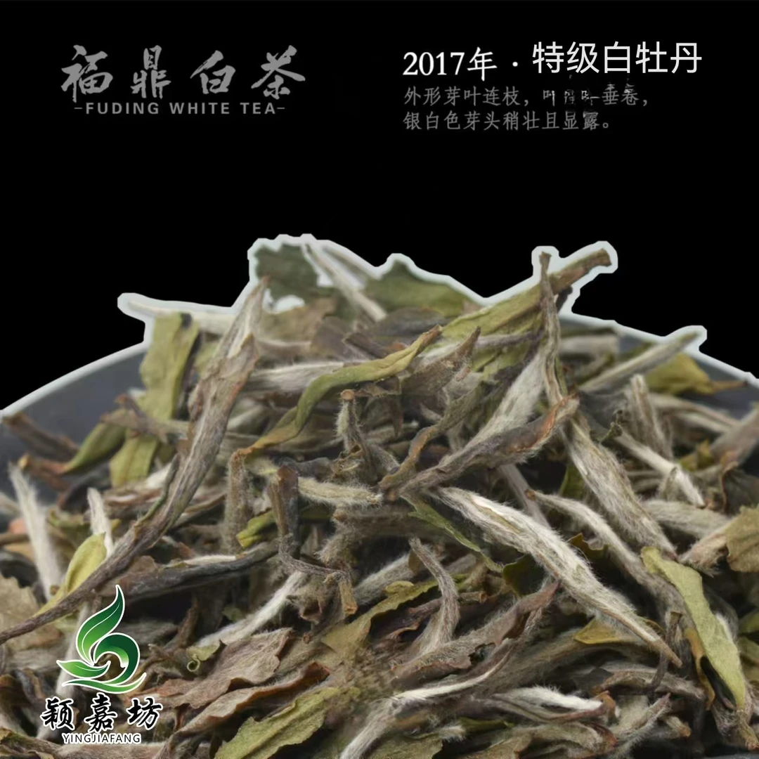 福鼎白茶管阳高山老树采摘2017特级白牡丹50g