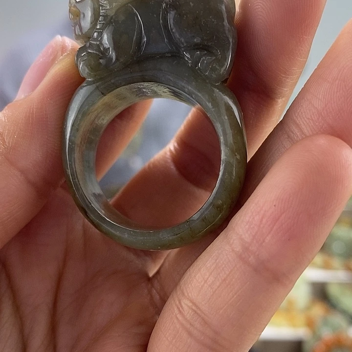 和田玉戒指未镶嵌