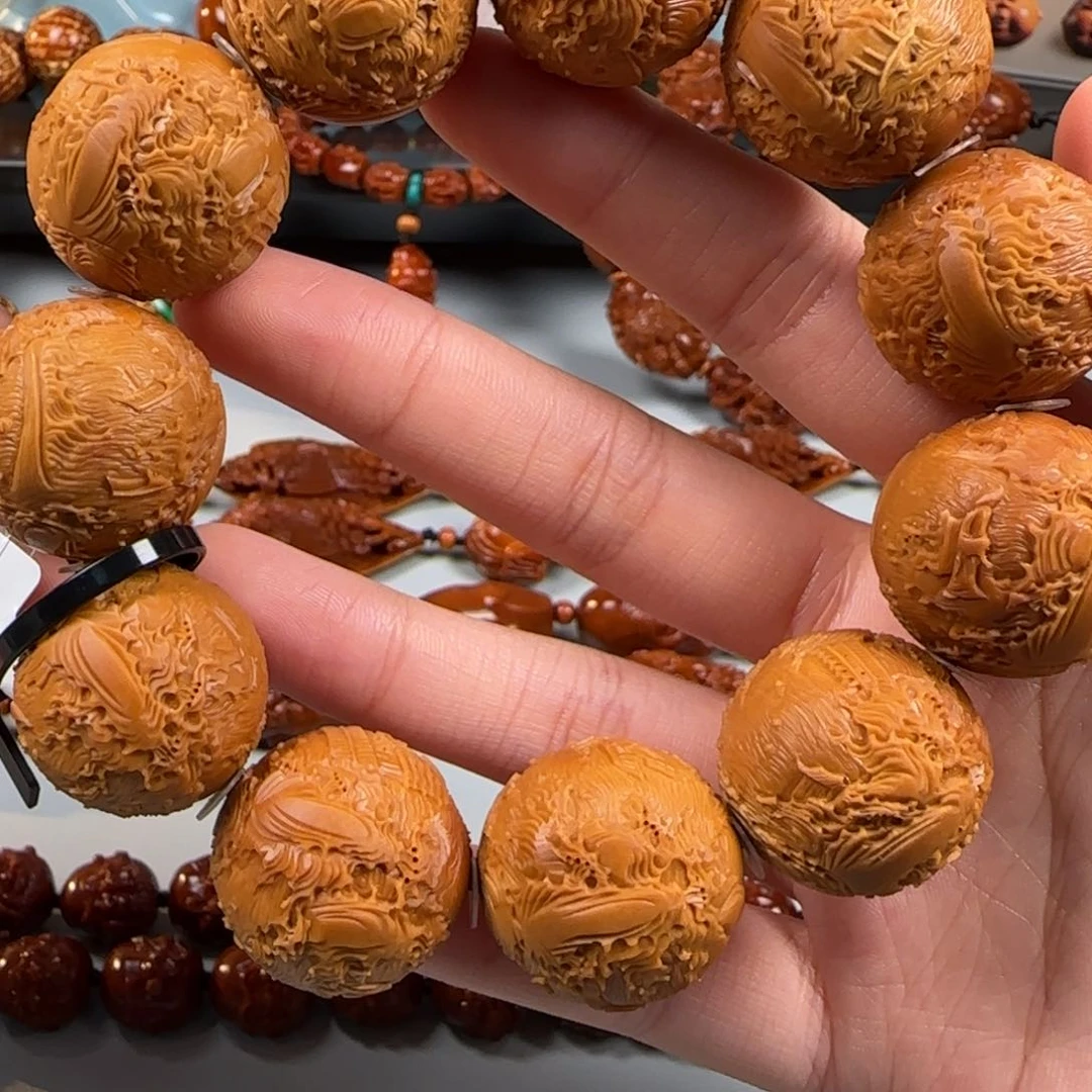 手串橄榄核油核大好河山手串