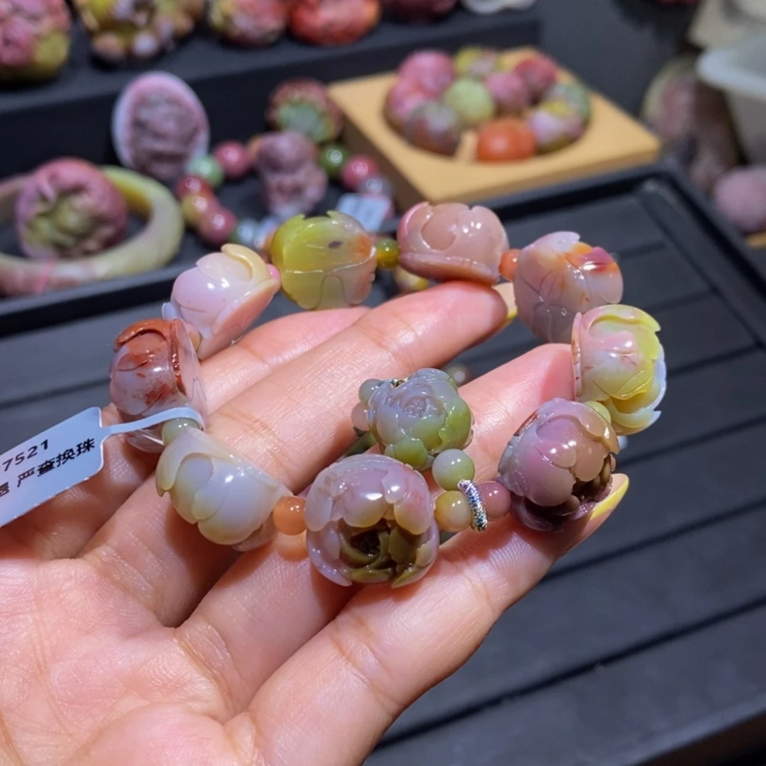 【闪购商品】玛瑙/玉髓手串未镶嵌盐源玛瑙